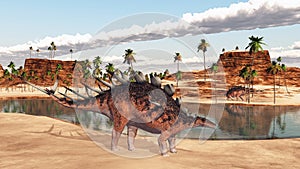 Dinosaur Kentrosaurus