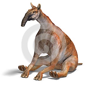 Dinosaur Macrauchenia