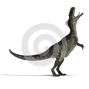 Dinosaur Monolophosaurus