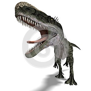 Dinosaur Monolophosaurus