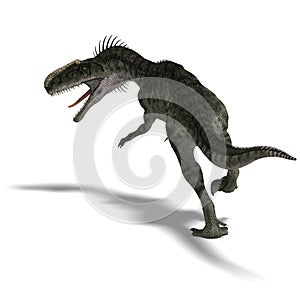 Dinosaur Monolophosaurus