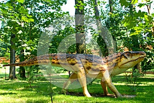 Dinosaur Ornithosuch, Ornithosuchus longidens, thecodont in jurassic park