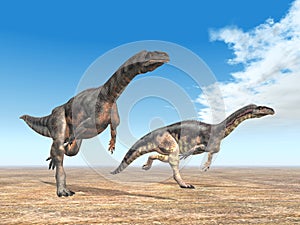Dinosaur Plateosaurus
