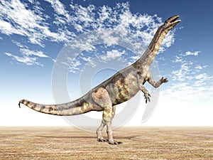 Dinosaur Plateosaurus
