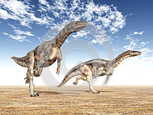 Dinosaur Plateosaurus