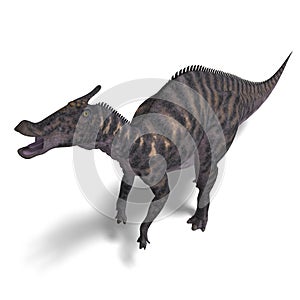 Dinosaur Saurolophus