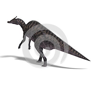 Dinosaur Saurolophus