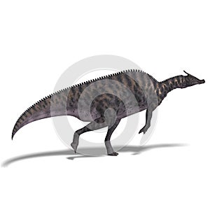 Dinosaur Saurolophus