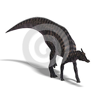 Dinosaur Saurolophus