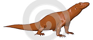 Dinosaur scary wild reptile vector or color illustration