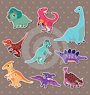 Dinosaur stickers