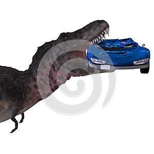 Dinosaur Tarbosaurus