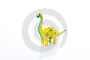 Dinosaur Toy Isolated On black