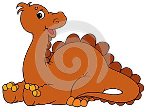 Dinosaur (vector clip-art)