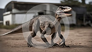 dinosaur _ The Velociraptor was a loyal servant of Big Brother. It had been made by the Party,