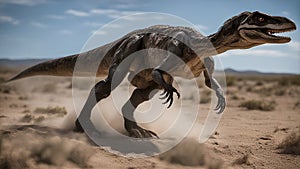 dinosaur _The Velociraptor was a phony. It pretended to be real and cool and badass, photo