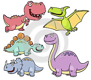 Dinosaurs cartoon