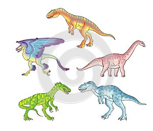 Dinosaurs set 2