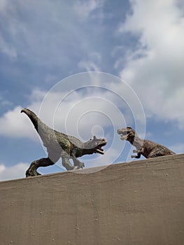 Dinosaurs were the dominant vertebrates in the Mesozoic Era, Toys  photo