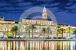 Diocletian Palace at night, Split.