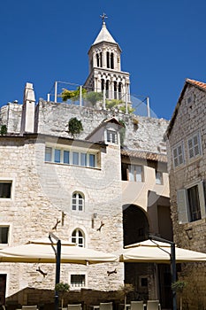 Diocletian Palace in Split, Croatia