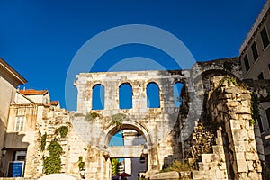 Diocletians Palace , Split, Croatia,