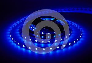 Diode strip. Led lights tape