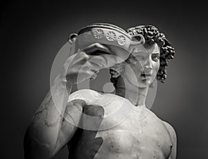 Dionysus Bacchus Wine statue portrait