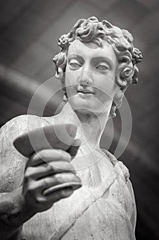 Dionysus Bacchus Wine statue portrait