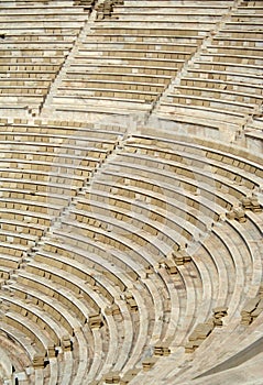 Dionysus theater on Acropolis photo