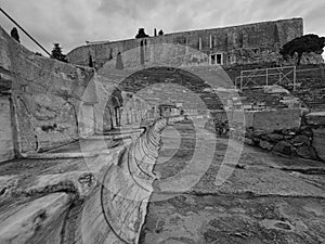 Dionysus theatre in Athens Acropoli