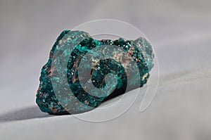 Dioptase crystal, Dark Green Dioptase Crystal.