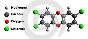 Dioxin 3D model