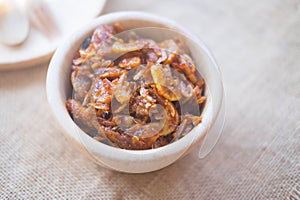 Dip with dried shrimp