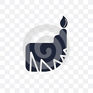Dipa transparent icon. Dipa symbol design from India collection. photo