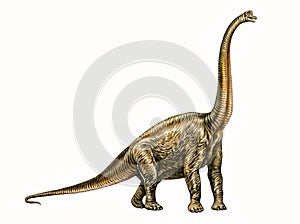 Diplodocus dinosaur of Jurassic period