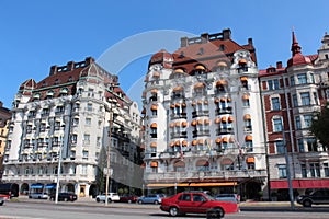 Diplomat hotel in Stockholm, Sweden.