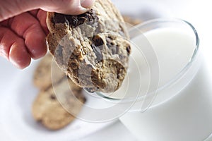 Dipping cookie