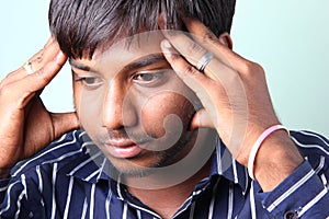 Dipressed Indian Men