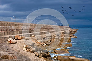 Dique del oeste seaside in Mallorca