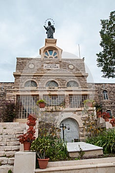 Deir Rafat or Shrine of Our Lady Queen of Palestine - Catholic monastery in central Israel