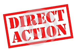 DIRECT ACTION Rubber Stamp