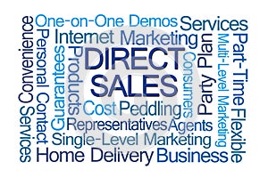 Direct Sales Word Cloud