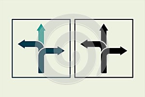 Direction icon. icon related to UI elements. suitable for web site, app, user interfaces,element, printable etc. solid icon style