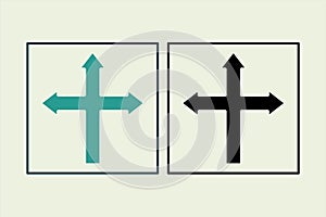 Direction icon. icon related to UI elements. suitable for web site, app, user interfaces,element, printable etc. solid icon style