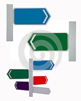 Direction traffic sign