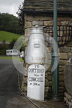 Directional Sign, Dent, Cumbria, UK