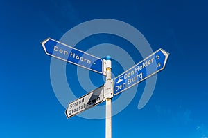 Directional Signs on Texel photo