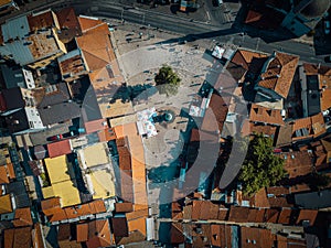 Directly above one of the most popular places in Sarajevo 