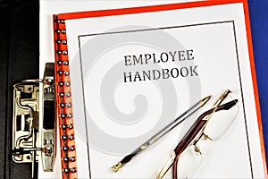 The directory of employees.Management explains business objectives, desired results, defines personnel practices in accordance